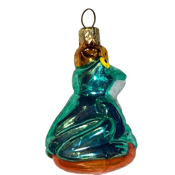 Frog Prince Ornament Made in Poland - Picture 10 of 10